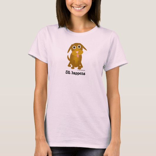 Ga zitten met T-shirt (Voorkant)