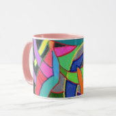 Ga zitten, ontspan en sla dit afbeelding bewondere mok (Voorkant links)