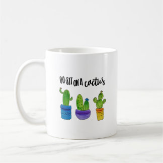 Ga zitten op een Cactus Mok