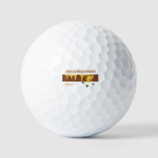 Ga zo door met goed werk golfballen