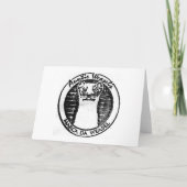 Ga zoeken een micro in het bos! uitnodiging (Achterkant)