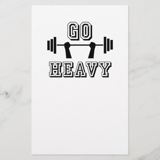 Ga zwaar weg flyer (Voorkant)