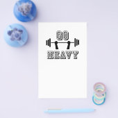 Ga zwaar weg flyer (Enkel)