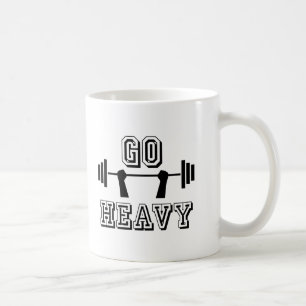 Ga zwaar weg koffiemok