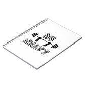 Ga zwaar weg notitieboek (Linkerzijde)