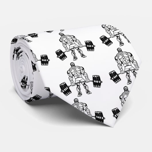 GA ZWARE OF GA HOME LOGO DRAAG STROPDAS (Opgerold)