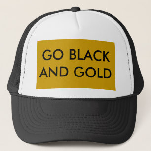 GA ZWART EN GOLD TRUCKER PET