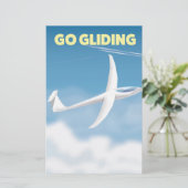 Ga zweven briefpapier (Staand voorkant)