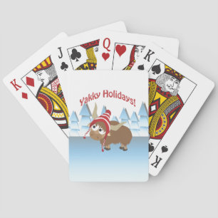 Gaaf Feestdagen! Pokerkaarten