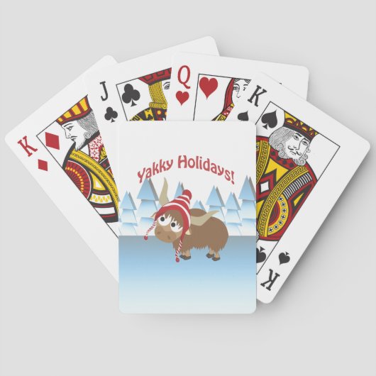 Gaaf Feestdagen! Pokerkaarten (Achterkant)
