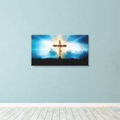Gaaf voor hem canvas afdruk (Insitu (Houten vloer))