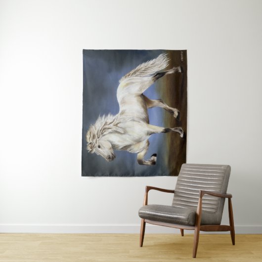 Gaaiend Paard Adel Wandkleed (In situ)