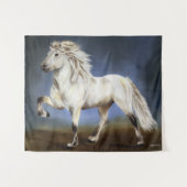 Gaaiend Paard Adel Wandkleed (Voorkant (horizontaal))