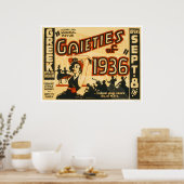 Gaaieties Musical Revue 1936 WPA Poster (Keuken)