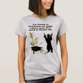 Gaan 2 Afstuderen op tijd, hoe lang het duurt T-shirt (Voorkant)