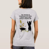 Gaan 2 Afstuderen op tijd, hoe lang het duurt T-shirt (Achterkant)