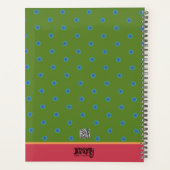 Gaan in orde Vogels gepersonaliseerd plezier Planner (Achterkant)