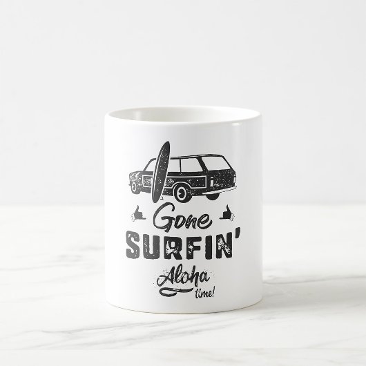 Gaan surfen Aloha tijd Koffiemok