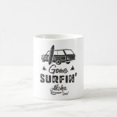 Gaan surfen Aloha tijd Koffiemok (Center)