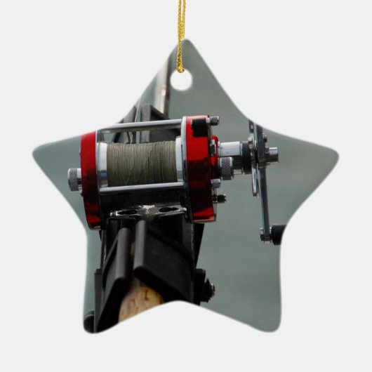 Gaan vissen keramisch ornament (Voorkant)
