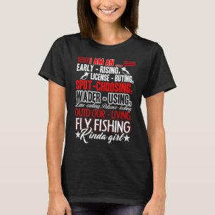 Gaan vissen. t-shirt