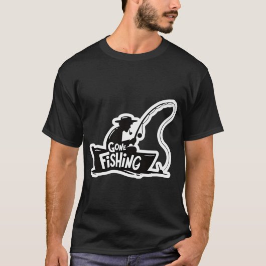 Gaan vissen t-shirt (Voorkant)