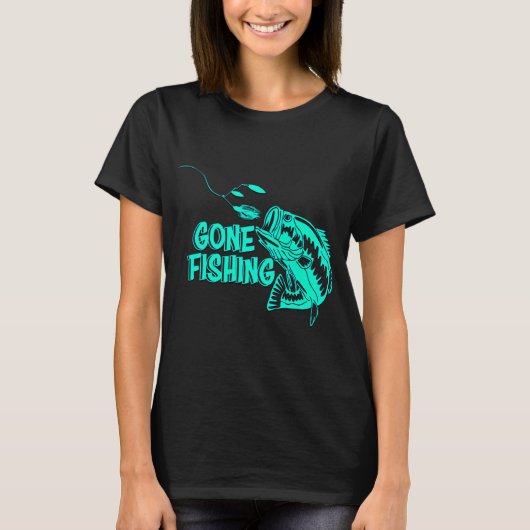Gaan vissen t-shirt (Voorkant)