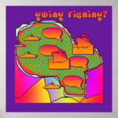 Gaan vissen? Visserij Plezier Poster (Voorkant)