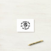 Gaan we rijden of niet post-it® notes (Op bureau)