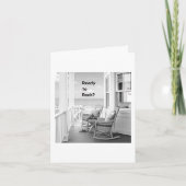 GAAN WE 'ROCK OF ROLL' OP 'ONZE' VERJAARDAG KAART (Voorkant)