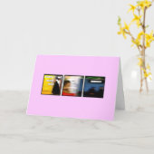 Gaand Commando op uw Verjaardag Kaart (Gele Bloem)