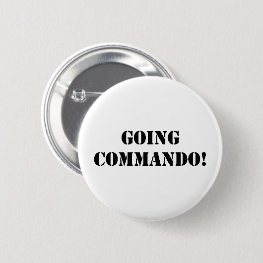 Gaand Commando Ronde Button 5,7 Cm (Voorkant /achterkant)