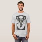 Gaap Gotische Goëtische Bewaker in Beweging T-shirt (Voorkant volledig)