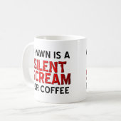 Gaap Koffie Schreeuw Grappige Mok (Voorkant links)