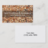 Gaardebots en landschapsarchitectuur visitekaartje (Voorkant / Achterkant)