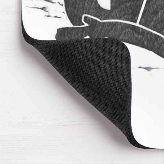 Gaarsurfplanken Muismat (Hoek)