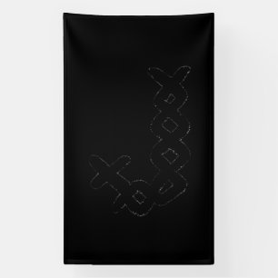 Gaas. Achtergrondverlichting. Lijm. Vinyl Banners 