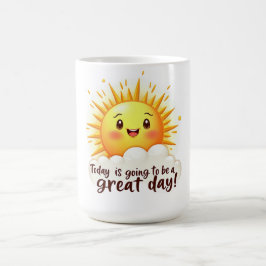 Gaat een geweldige dag worden koffiemok