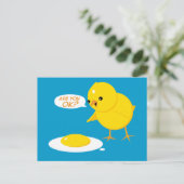 Gaat het? briefkaart (Staand voorkant)