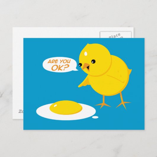 Gaat het? briefkaart (Voorkant / Achterkant)