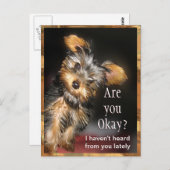 Gaat het?  Briefkaart (Voorkant / Achterkant)