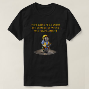 "Gaat het fout" (1) T-shirt