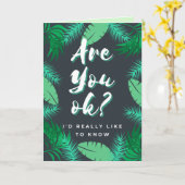 Gaat het goed met je? Denk aan jou Kaart (Gele Bloem)