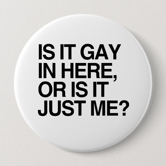 GAAT HET HIER IN -.png Ronde Button 4,0 Cm (Voorkant)