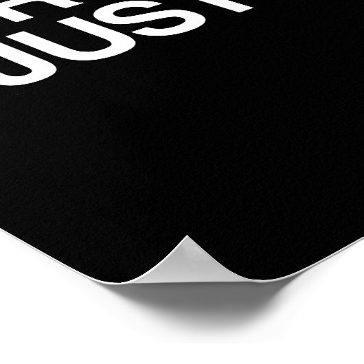 GAAT HET HIER IN - WITTE -.png Poster (Hoek)