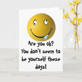Gaat het? Je lijkt niet van jou te zijn... Kaart (Gele Bloem)