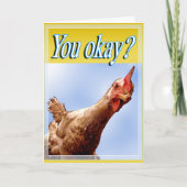 Gaat het? Kaart (kip) (Voorkant)