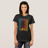 Gaat het Retro Grappig Snowboarden Freestyle S T-shirt (Voorkant volledig)
