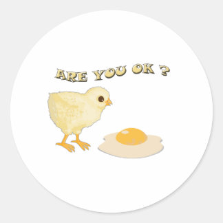 Gaat het? ronde sticker
