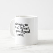 Gaat niet zo goed koffiemok (Voorkant links)